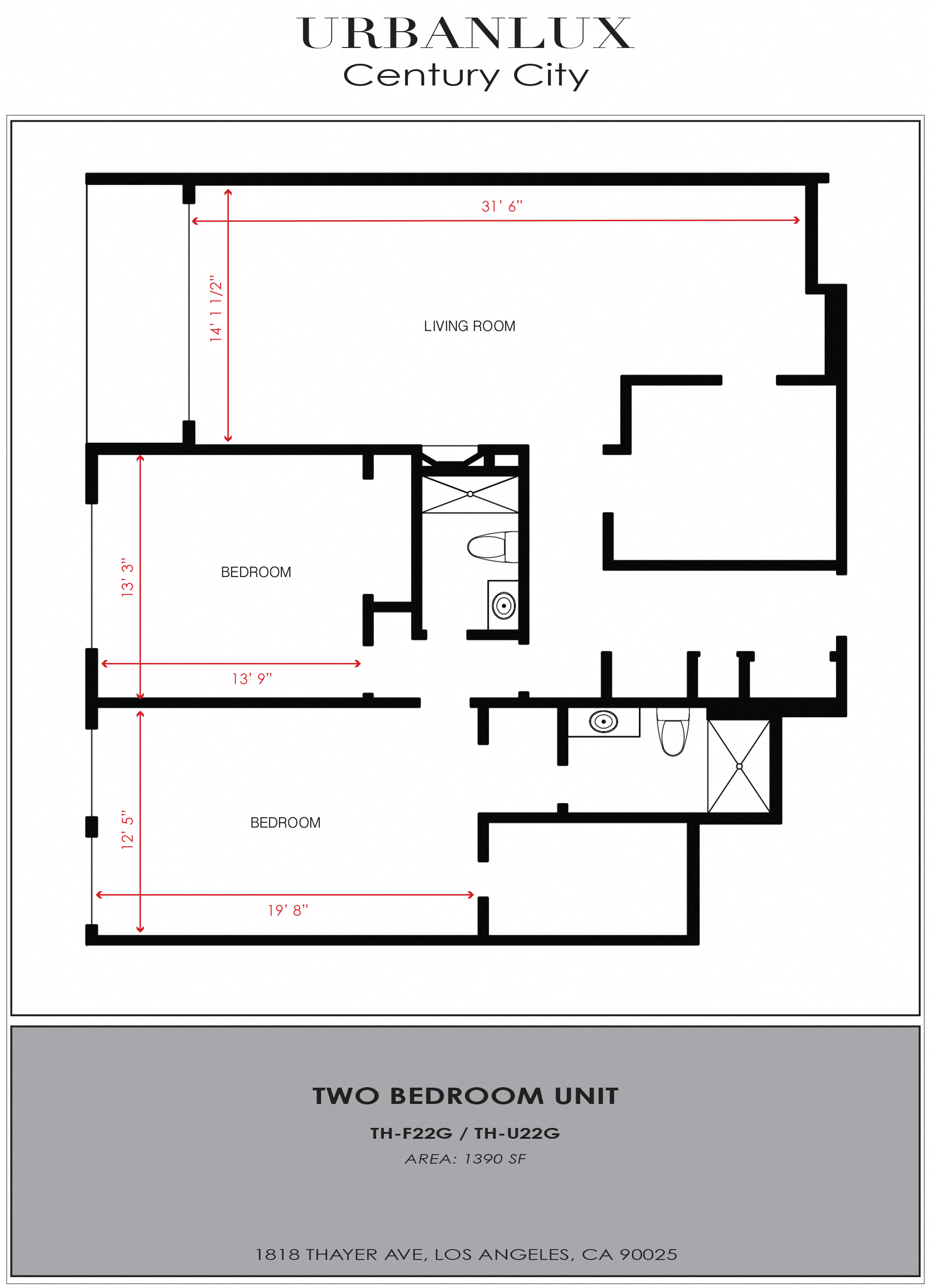 Suite A Floorplan