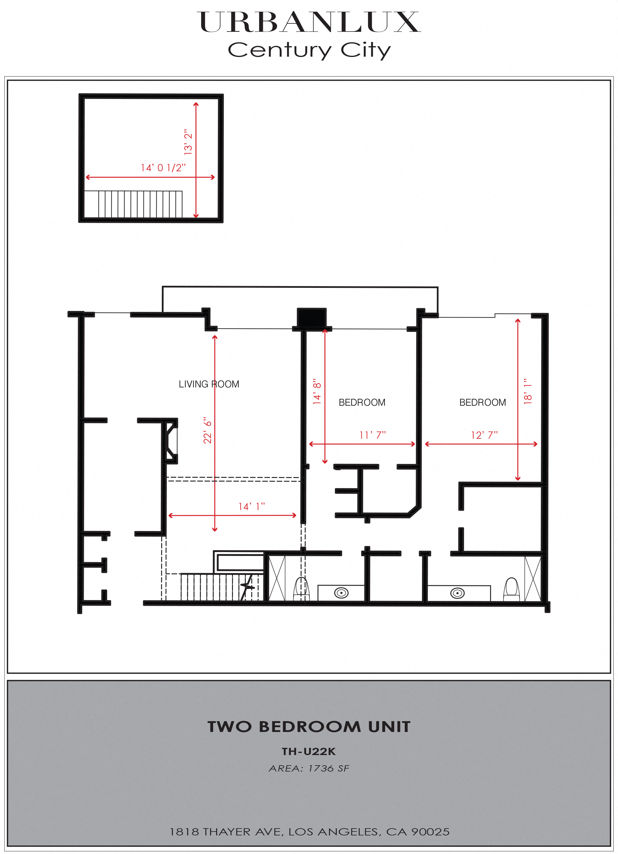 Suite A Floorplan