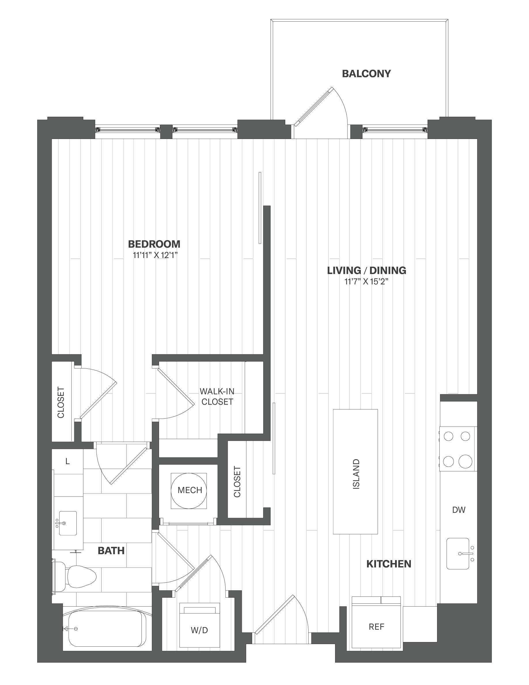 Apartment 528 floorplan