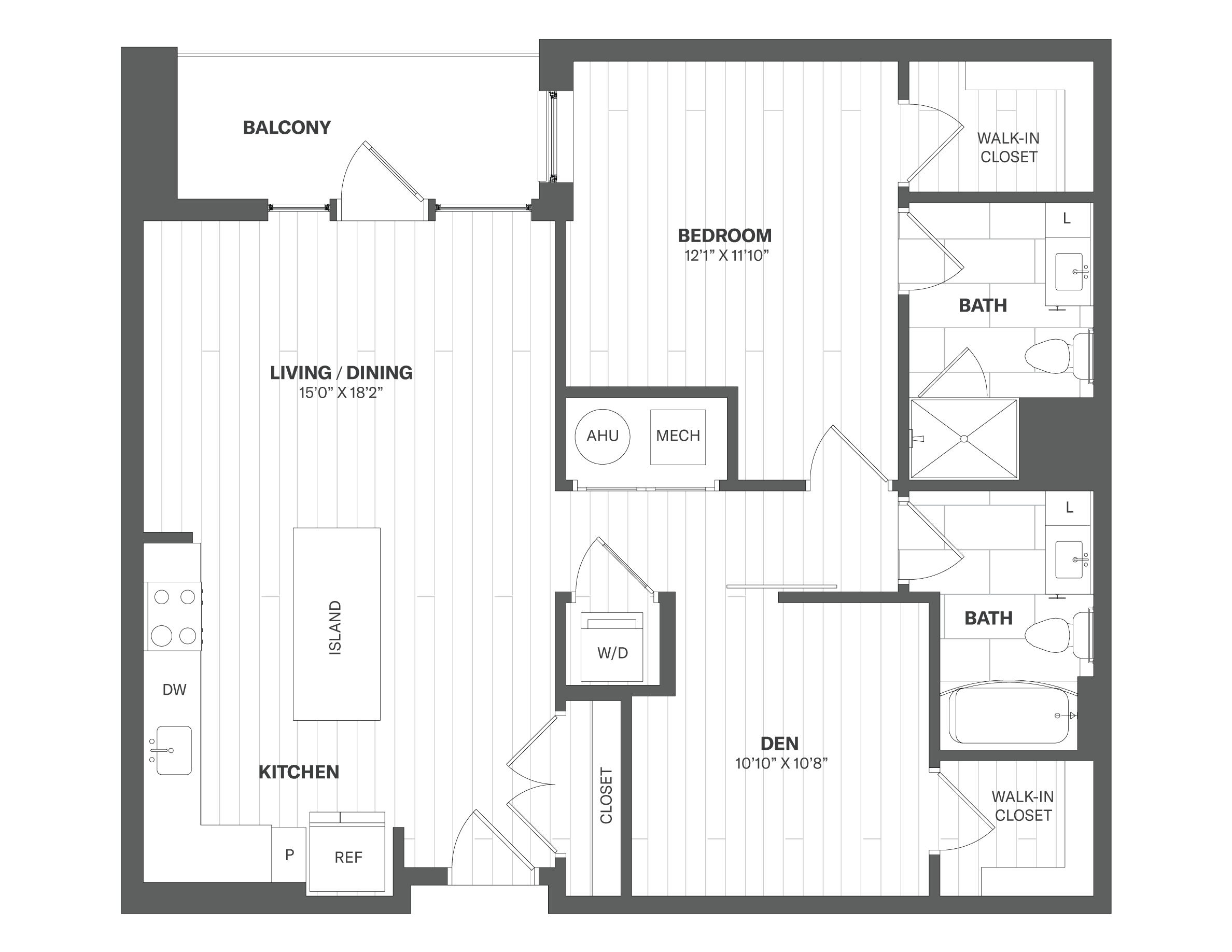 Apartment 630 floorplan