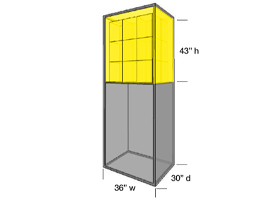 18-Case, Half 3.25X2.5