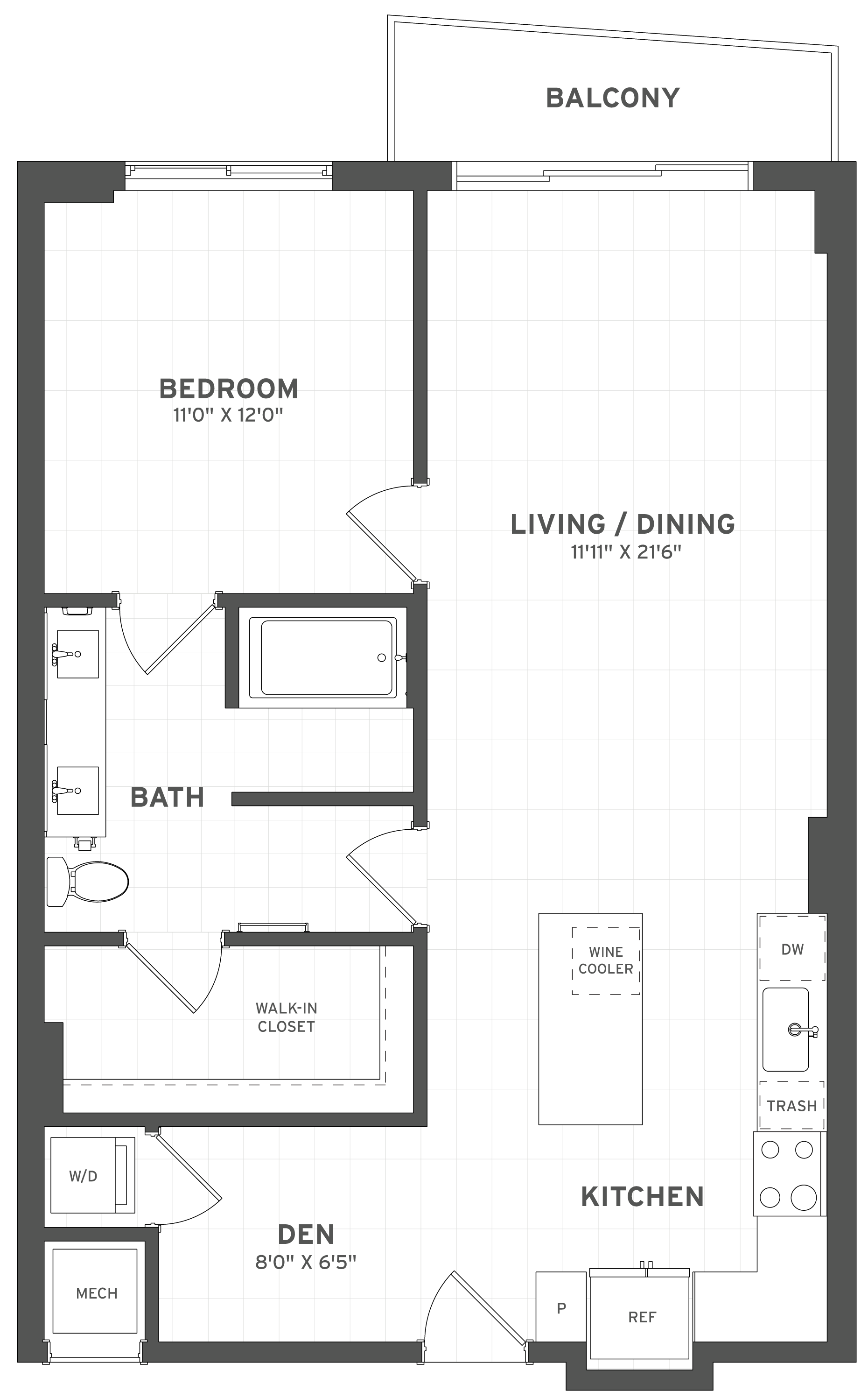 Floor Plan Image of Apartment Apt 328