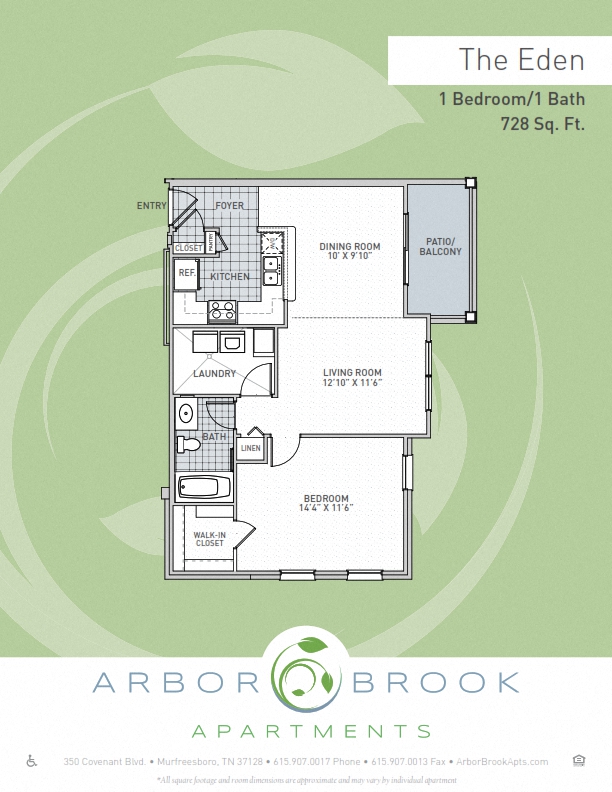 Eden floor plan