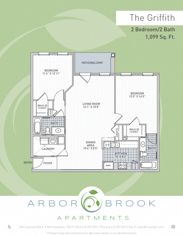 Griffith floor plan