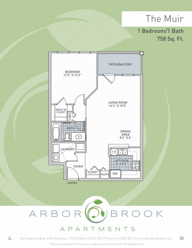 Muir floor plan