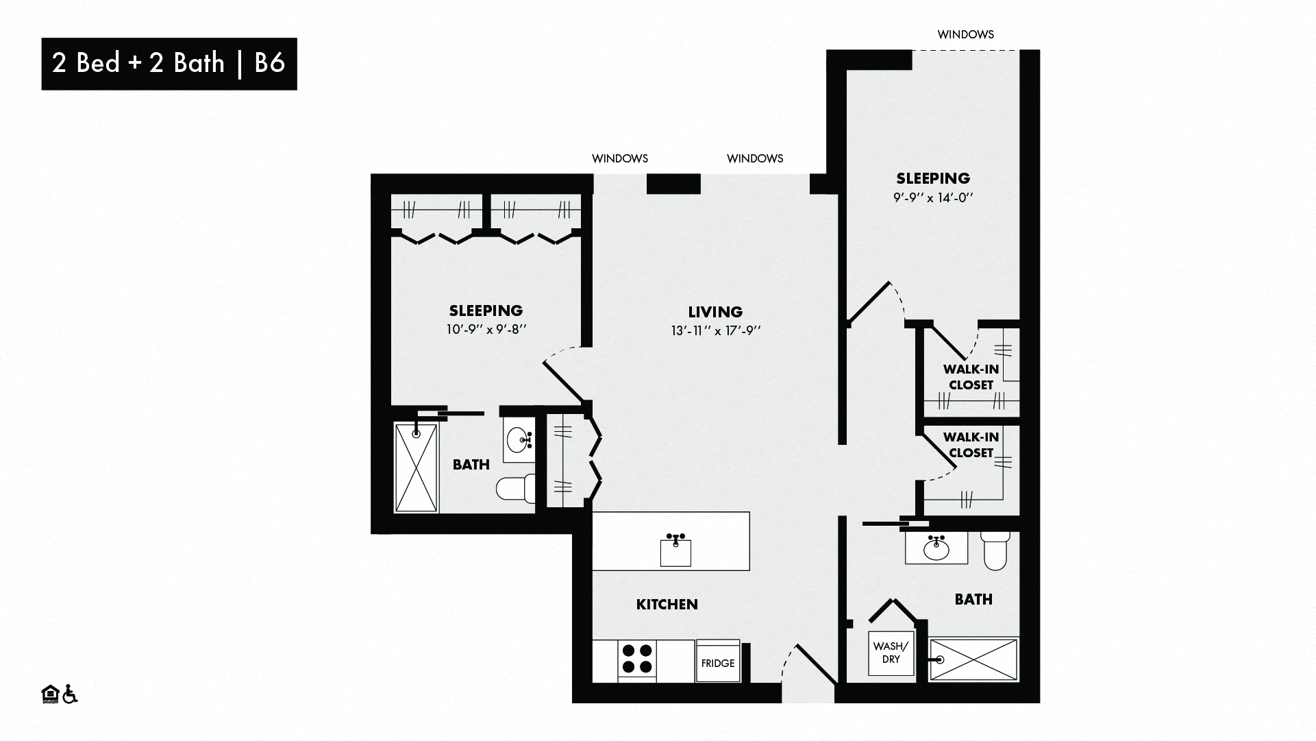 3D floor plan image for apartment 465 at Randolph Perimeter