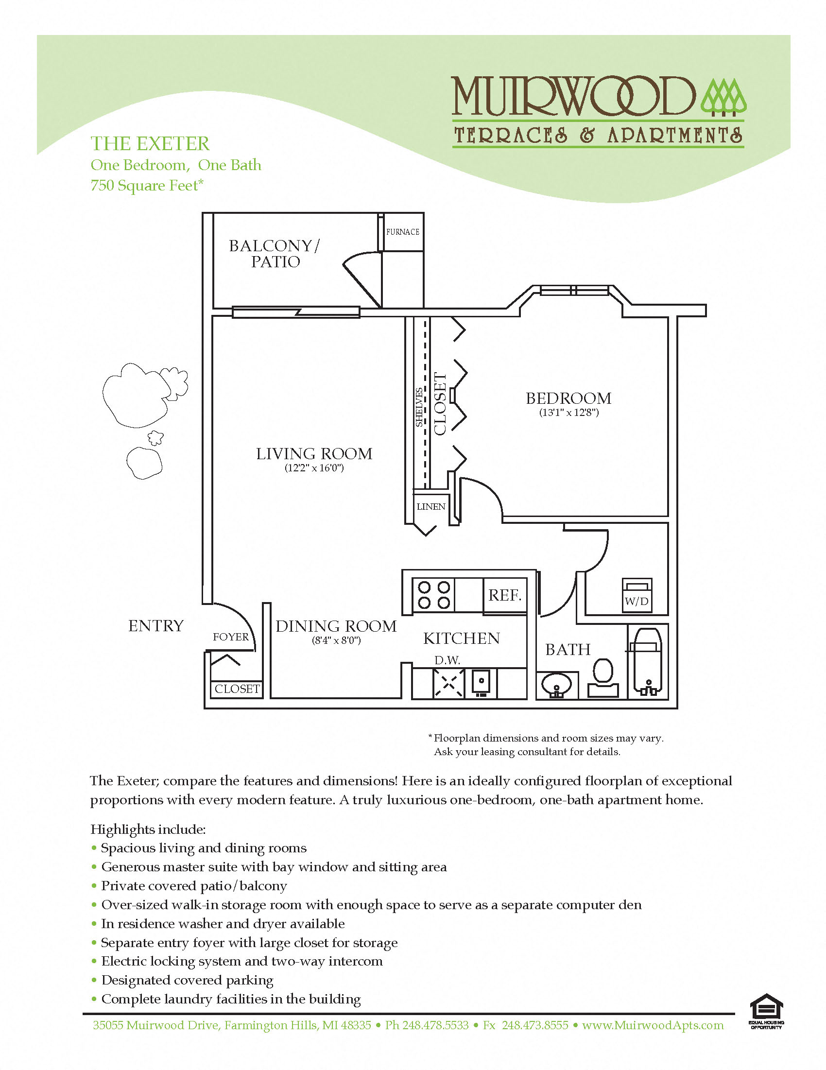 The Exeter floor plan