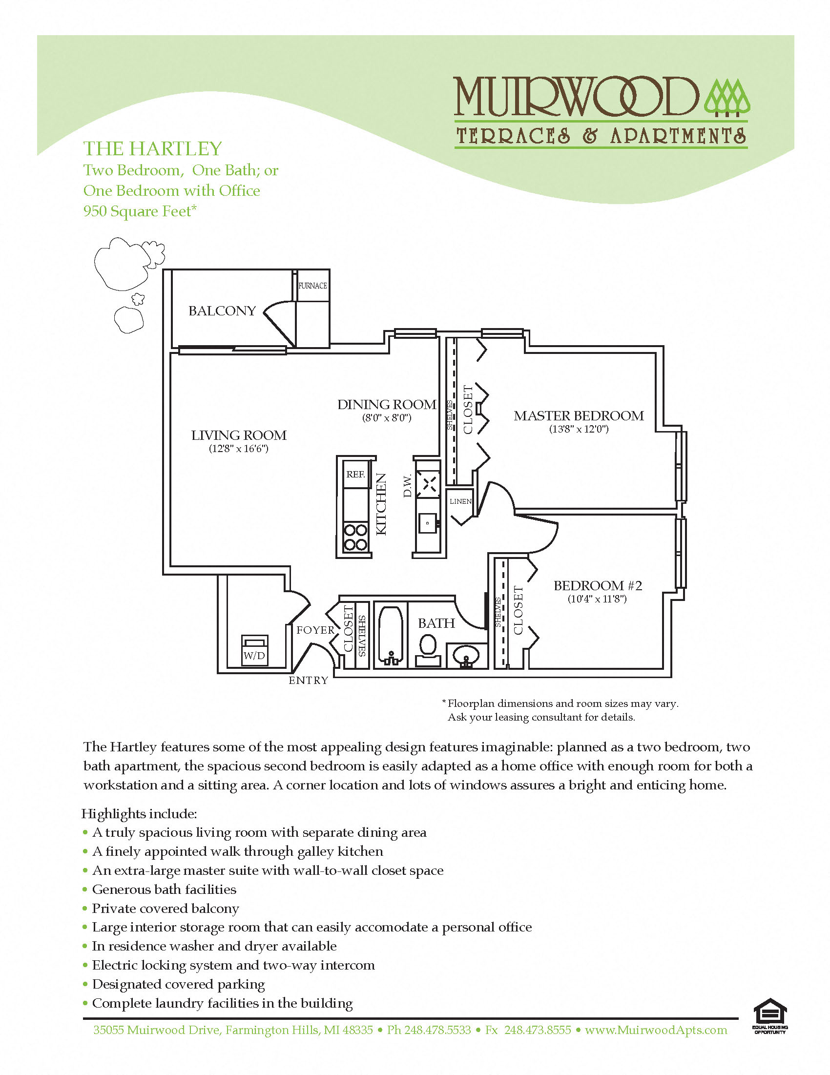 The Hartley floor plan