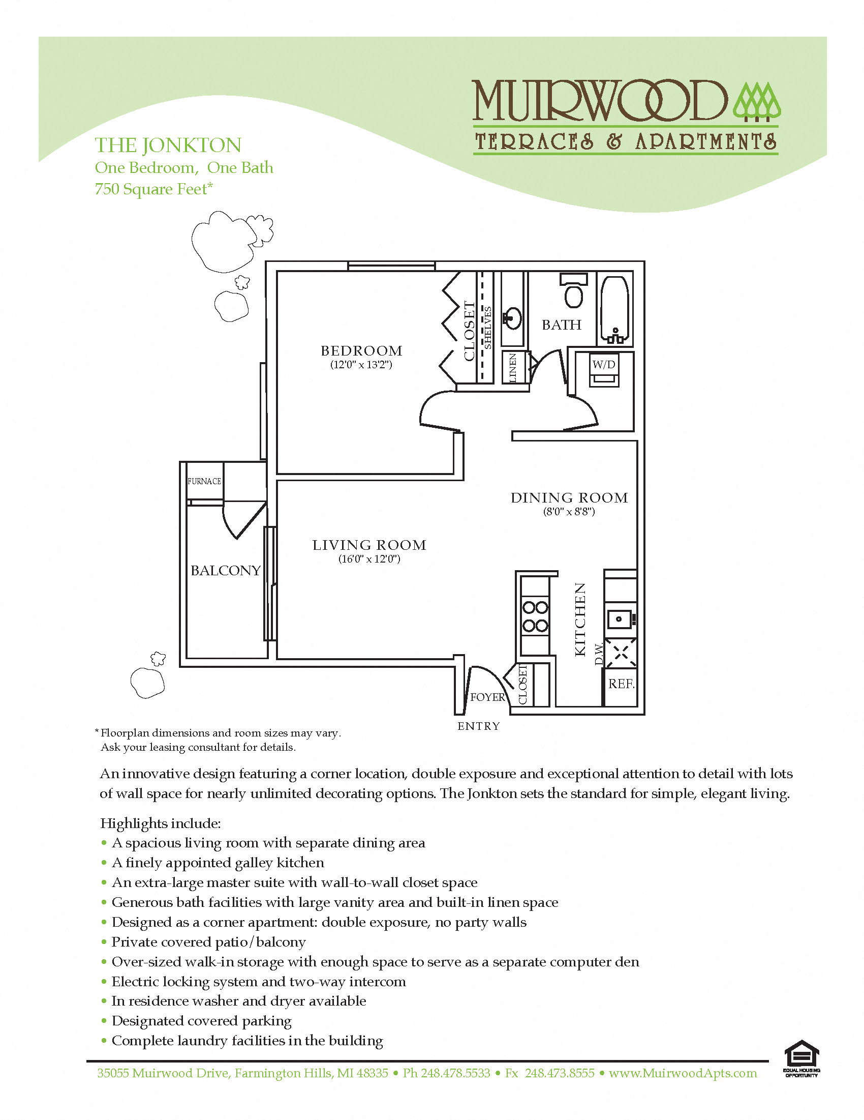 The Jonkton floor plan