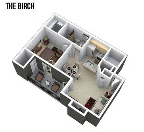 Birch floor plan