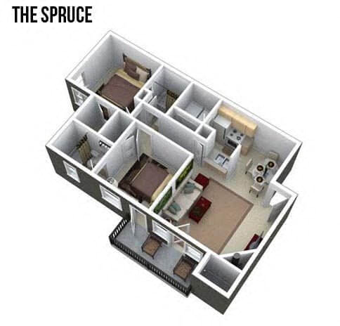 Spruce floor plan