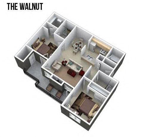 The Walnut floor plan