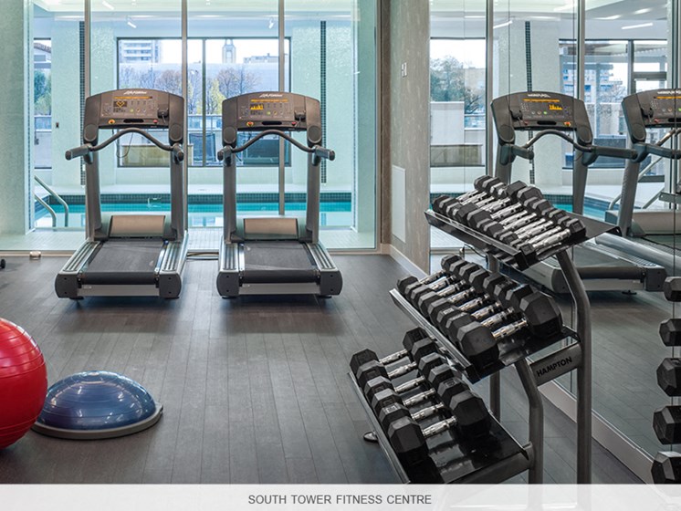 Fully Equipped Fitness Room South Tower