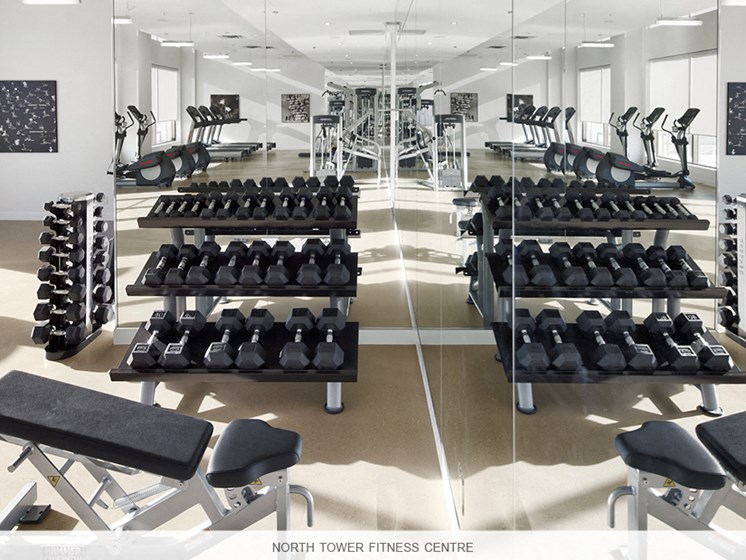 Fully Equipped Fitness Room