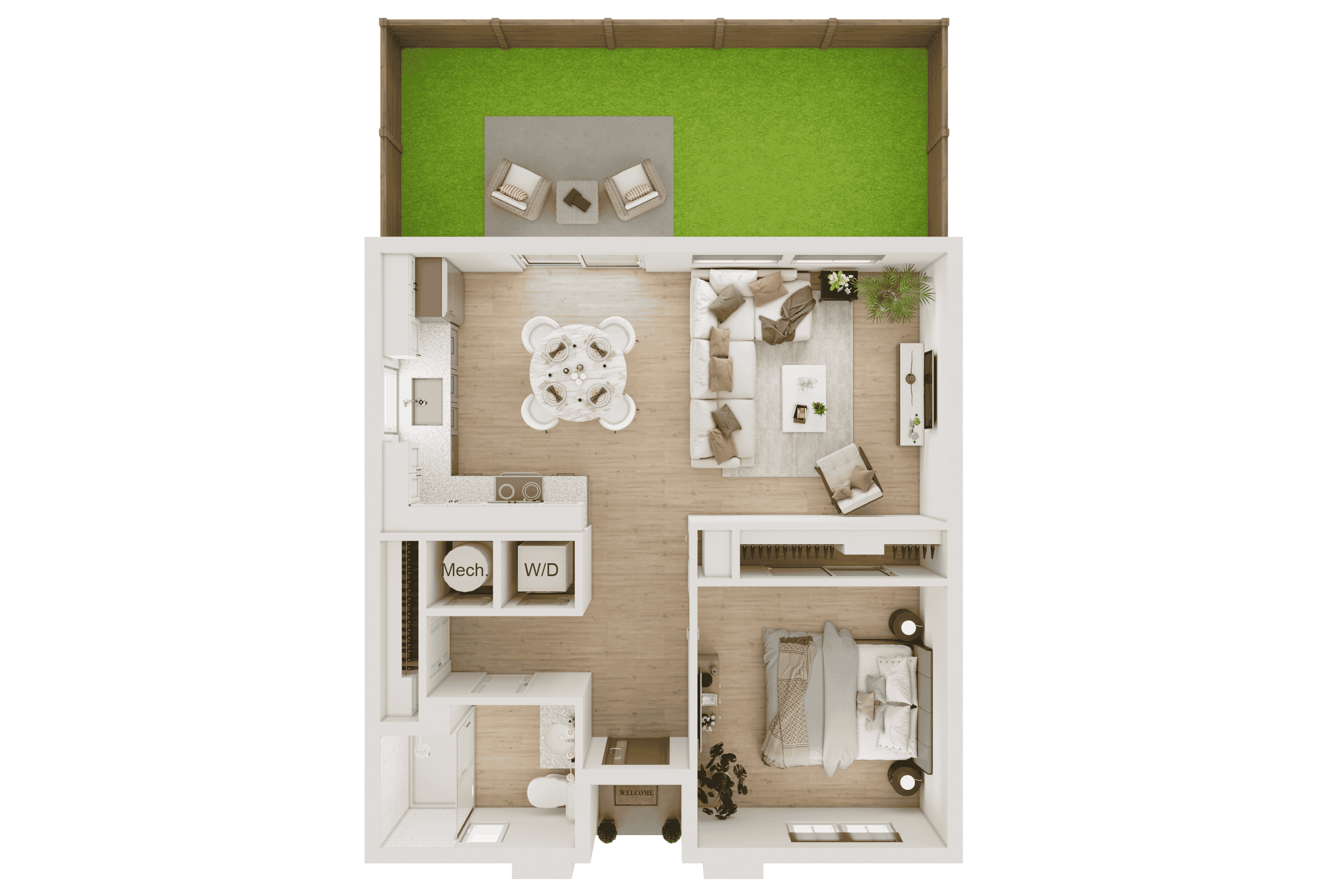 A1 floor plan