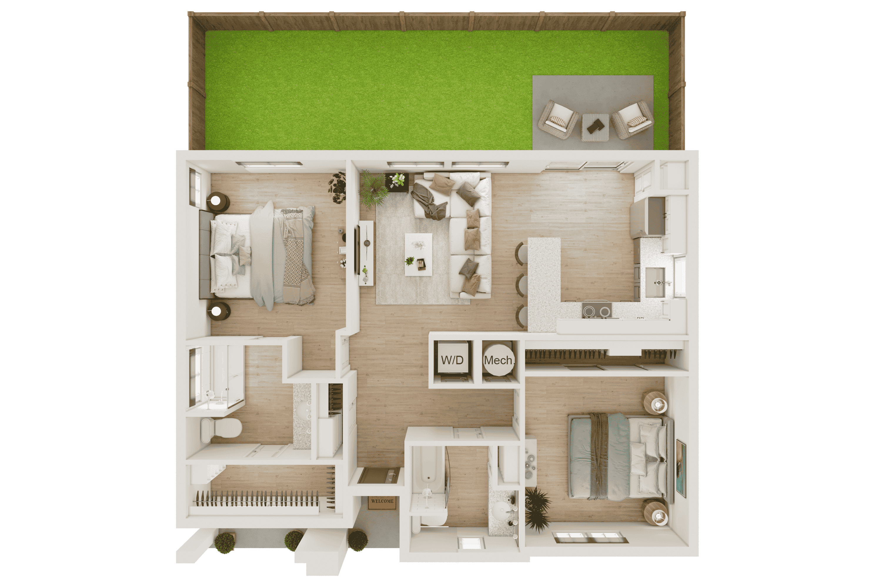 B2 floor plan