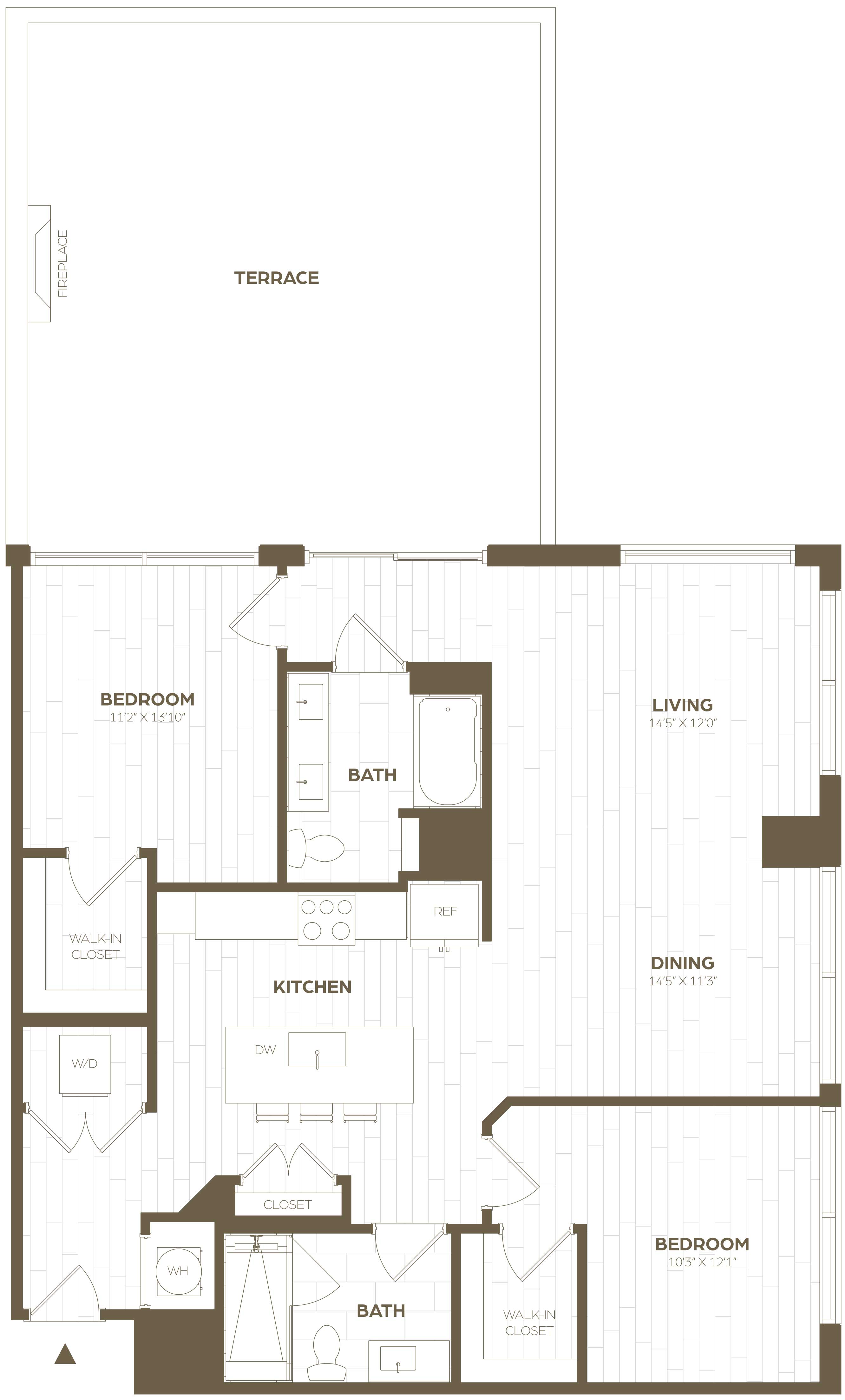 Floor Plan Image of Apartment Apt 0904