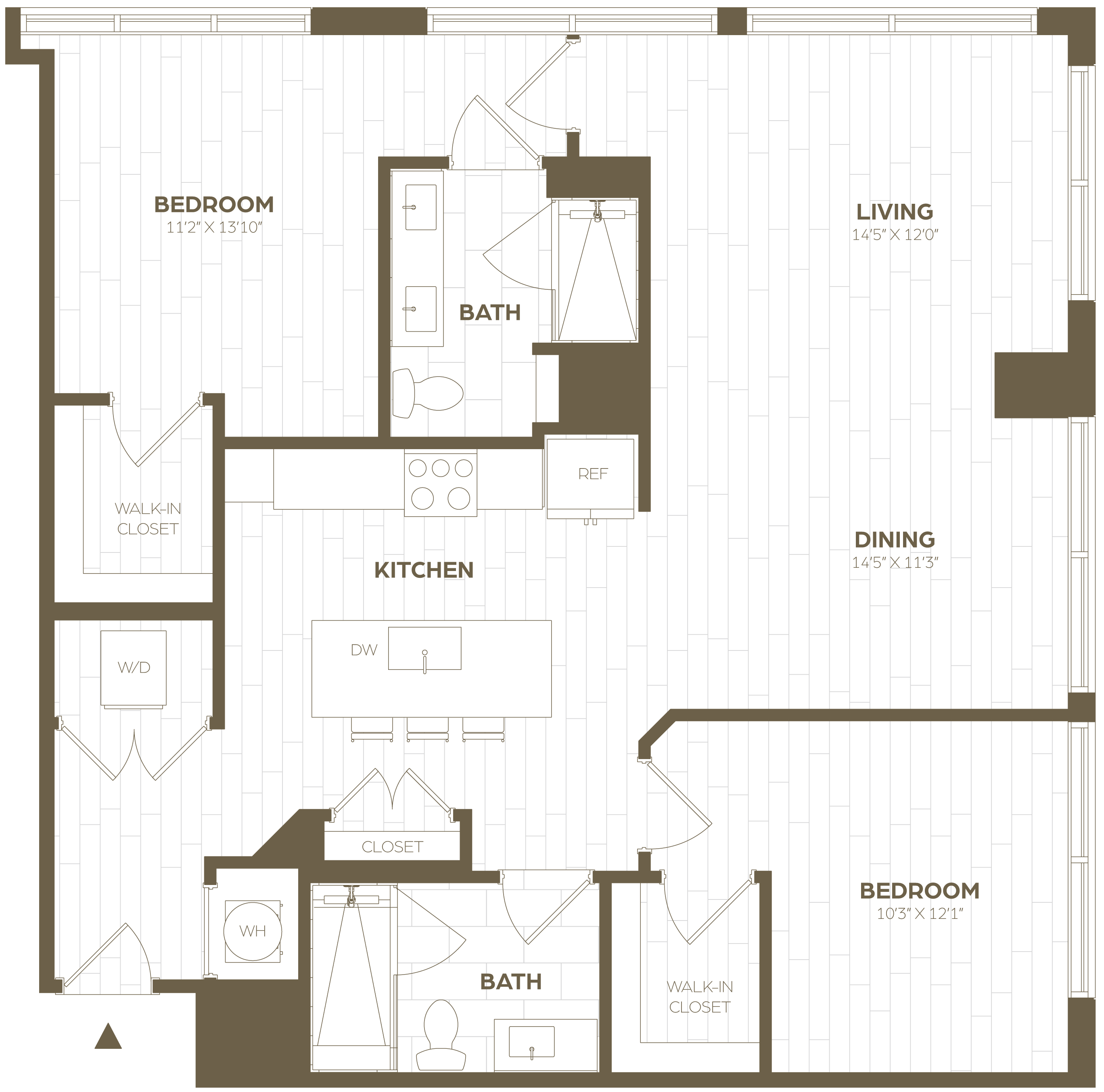 Floor Plan Image of Apartment Apt 2802