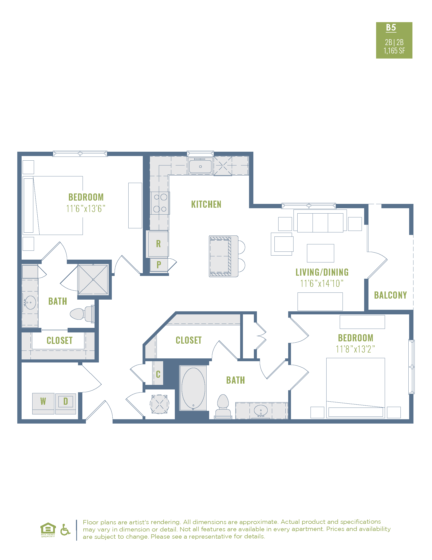 B5a floor plan