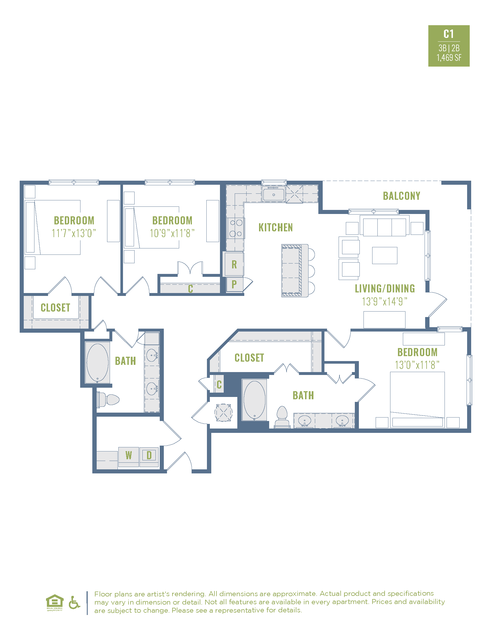 C1 floor plan