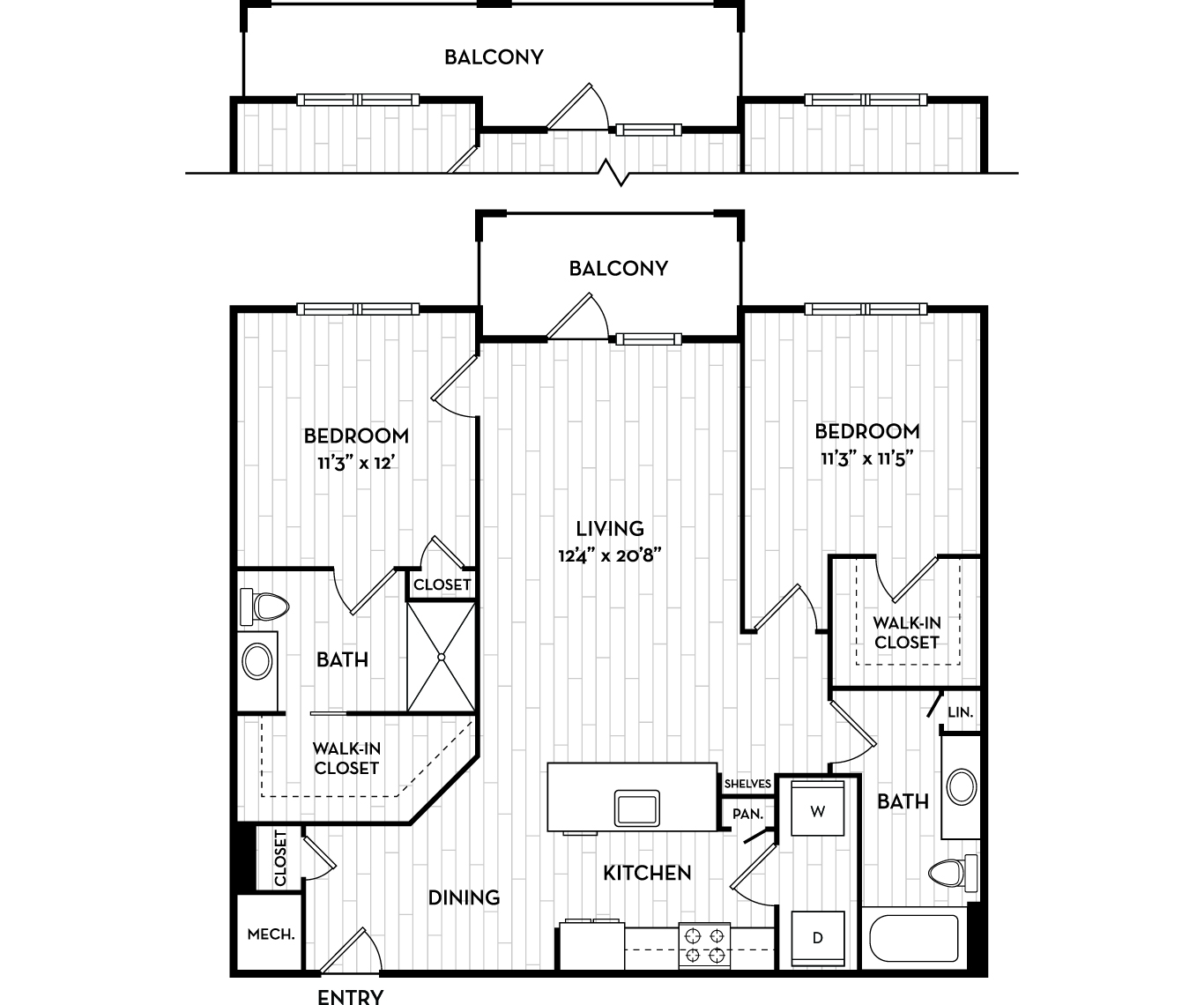 Expanded Floorplan