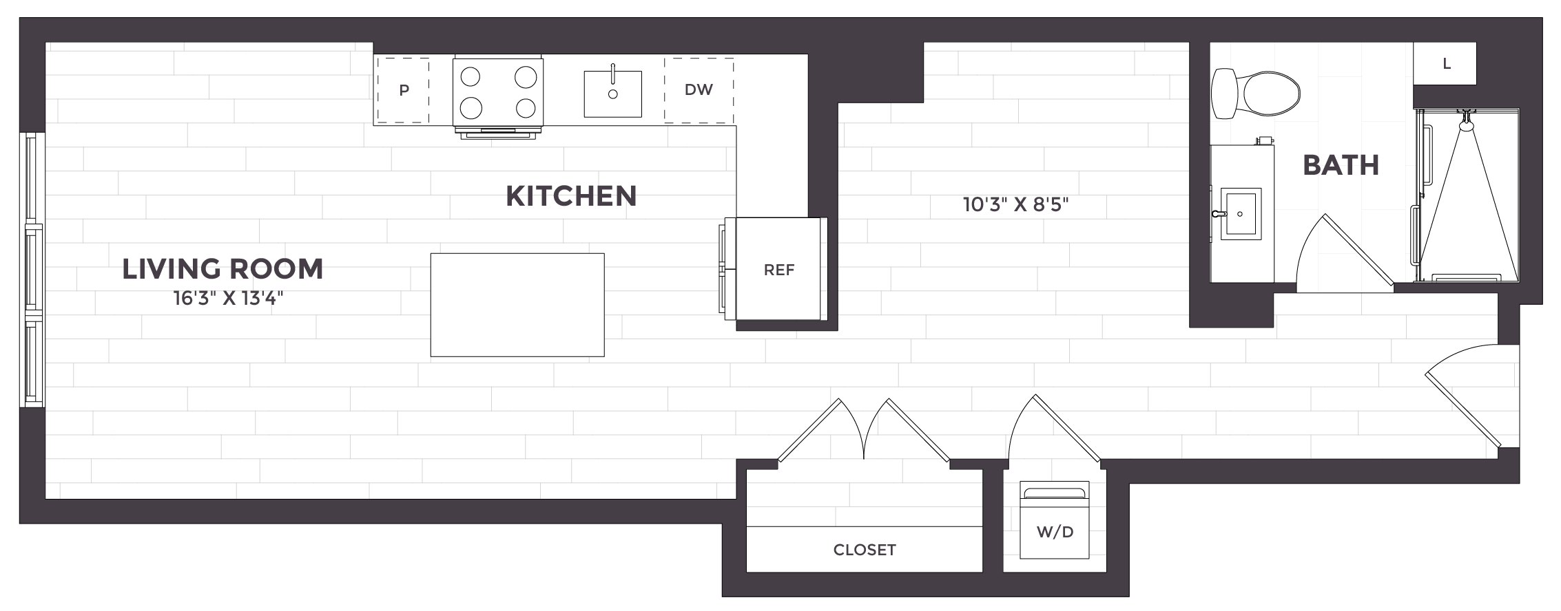 Floor Plan Image of Apartment Apt 0502