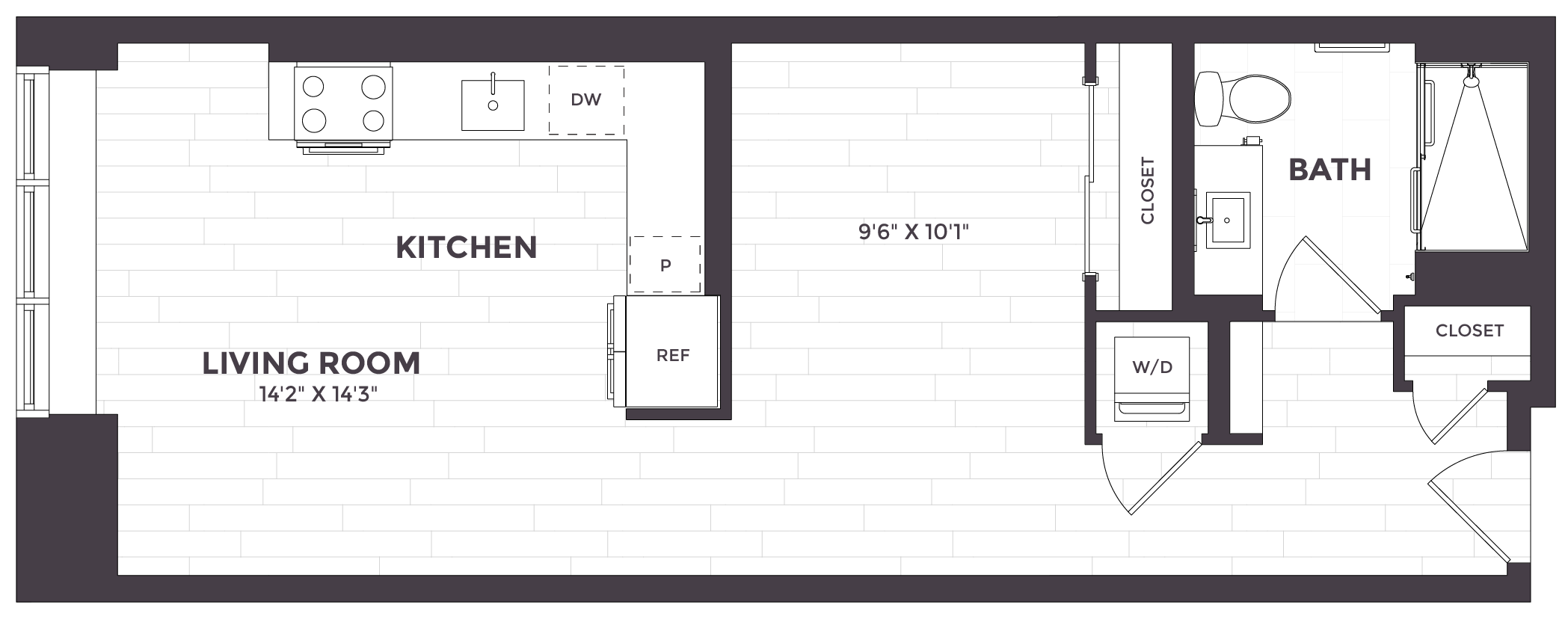 Floor Plan Image of Apartment Apt 0518