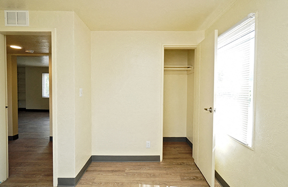 Princeton Court - Studio Unit - One-bedroom, One-Bath Units - Two-bedroom, One-Bath Units – Buffalo, New York – Built in Shelves - Closet – Master - Storage – New Floors - Ask for a Tour – Not Pet Fri