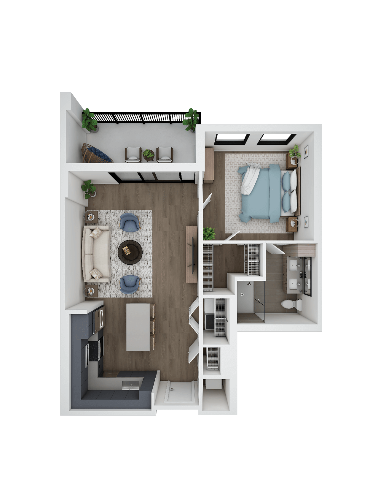 Floor Plan Image of Apartment Apt E-0703