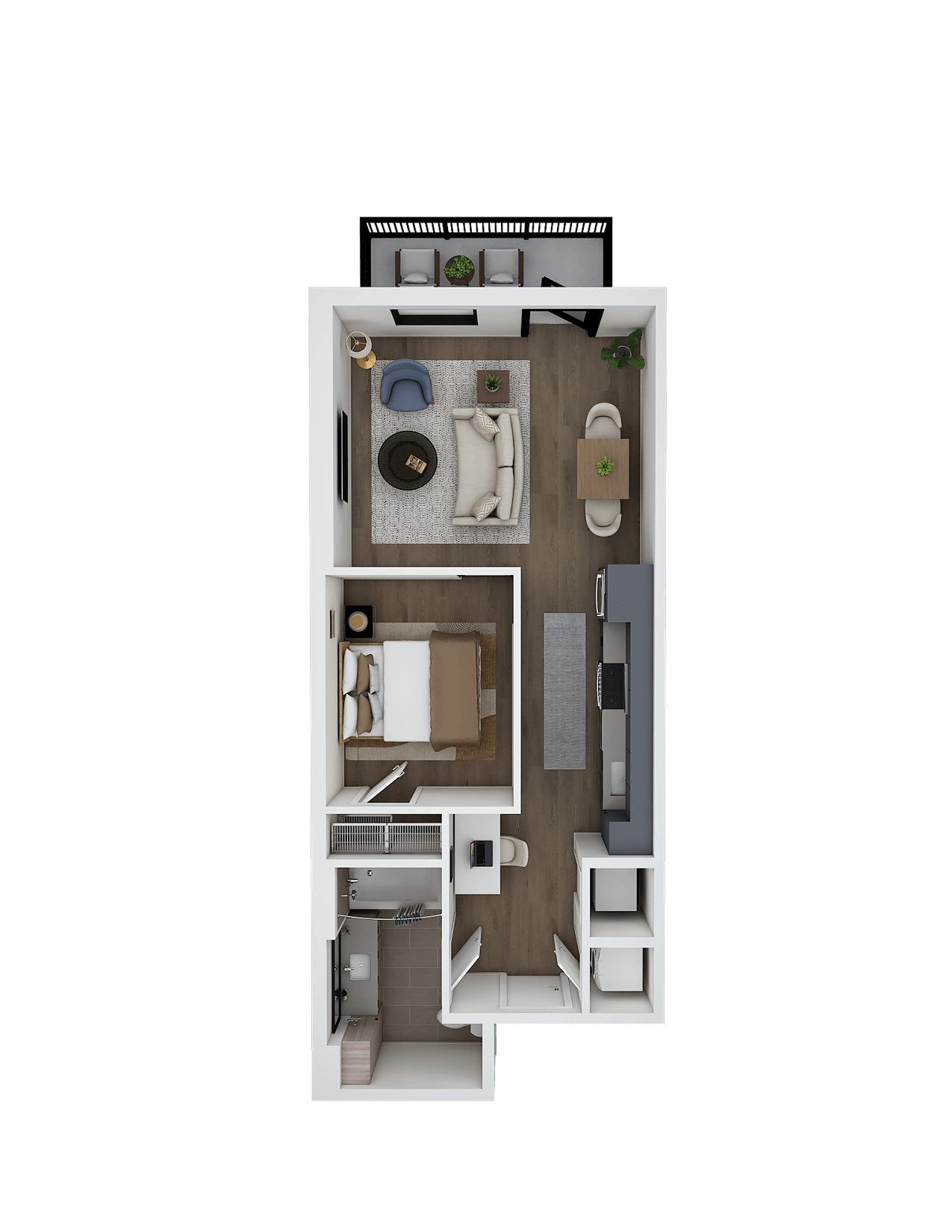 Floor Plan Image of Apartment Apt W-0904