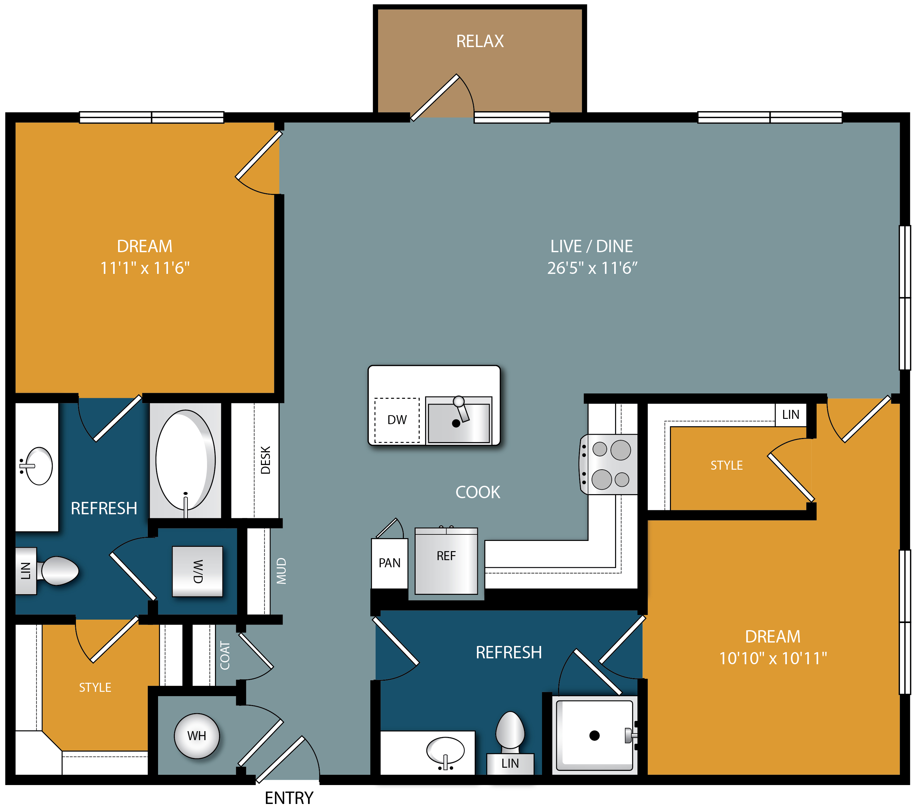 B2 floor plan