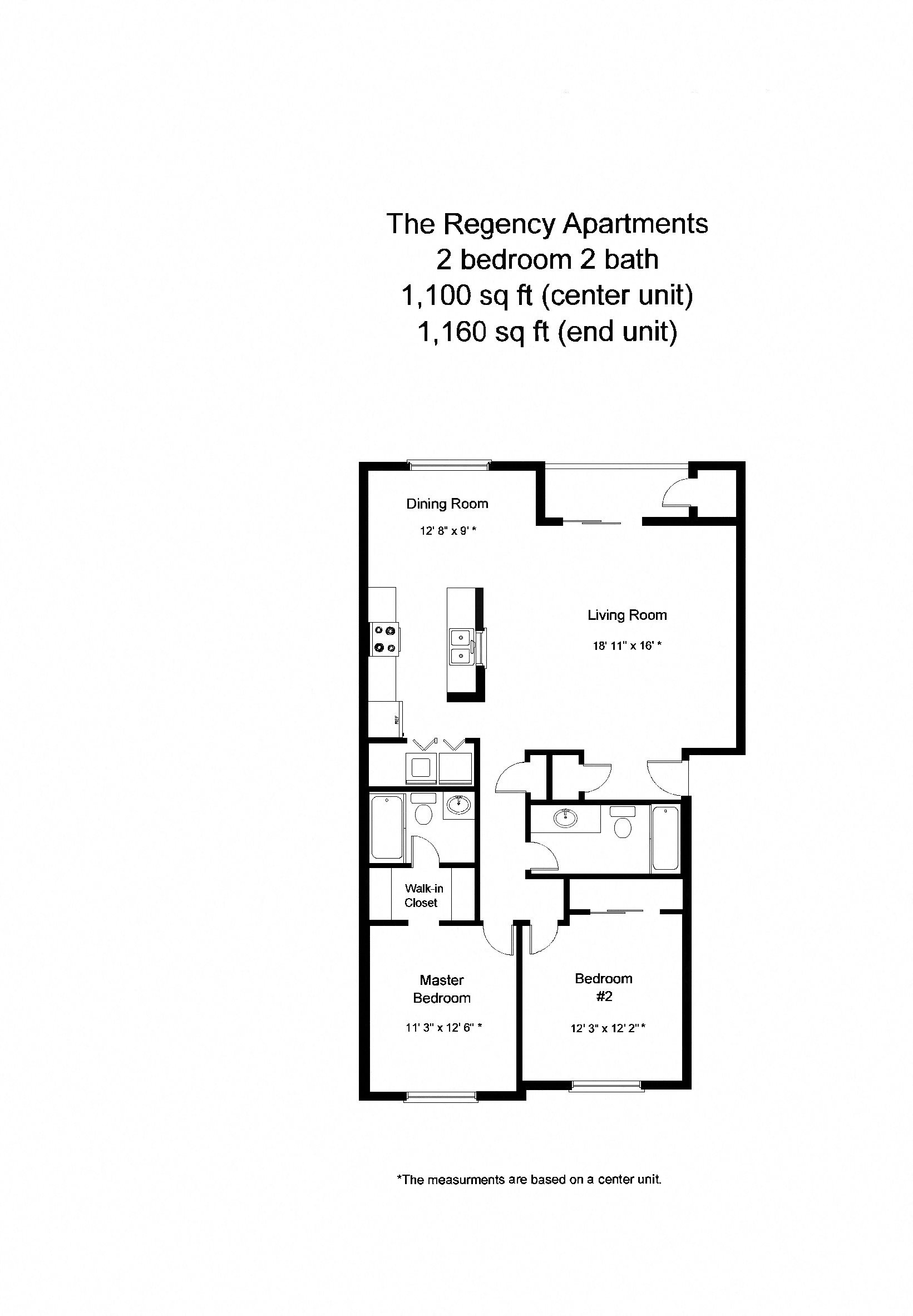 Floor Plans for Apartments in Lacey WA Regency Apartments