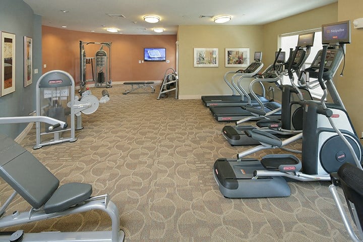 Resident Gym and media Lounge