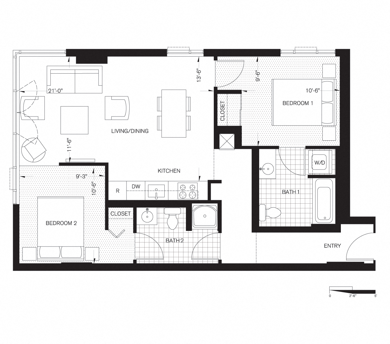 Floor Plans of Cyan/PDX in Portland, OR