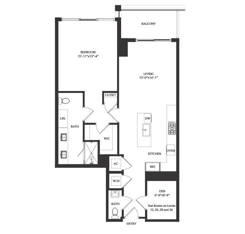 A9 floor plan