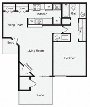 1 Bedroom Apartment Home