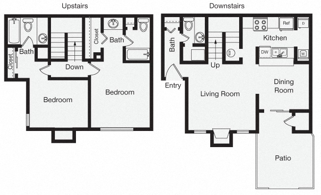 Suite A Floorplan