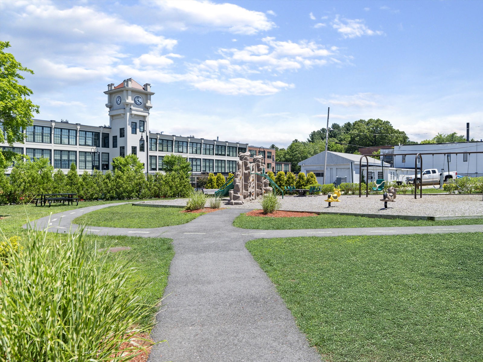 Beautifully landscaped grounds and walking paths