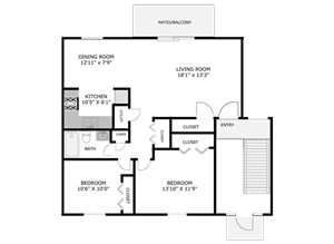 Two Bedroom Apartment