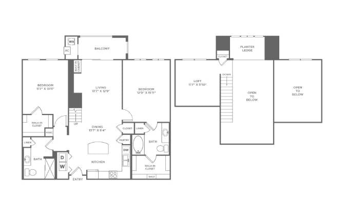 Floor Plan Image of Apartment Apt 2-461