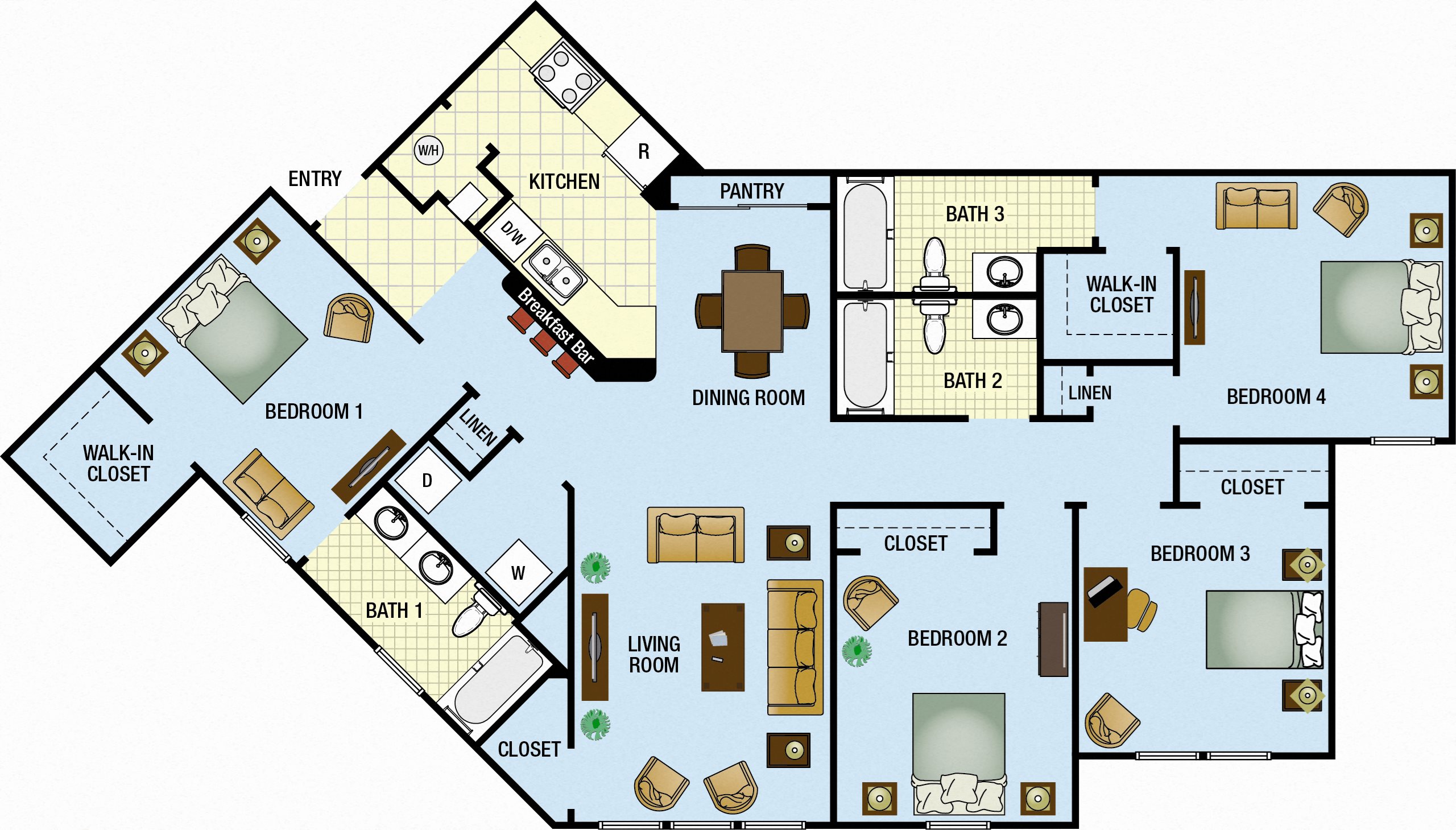 Four bedroom