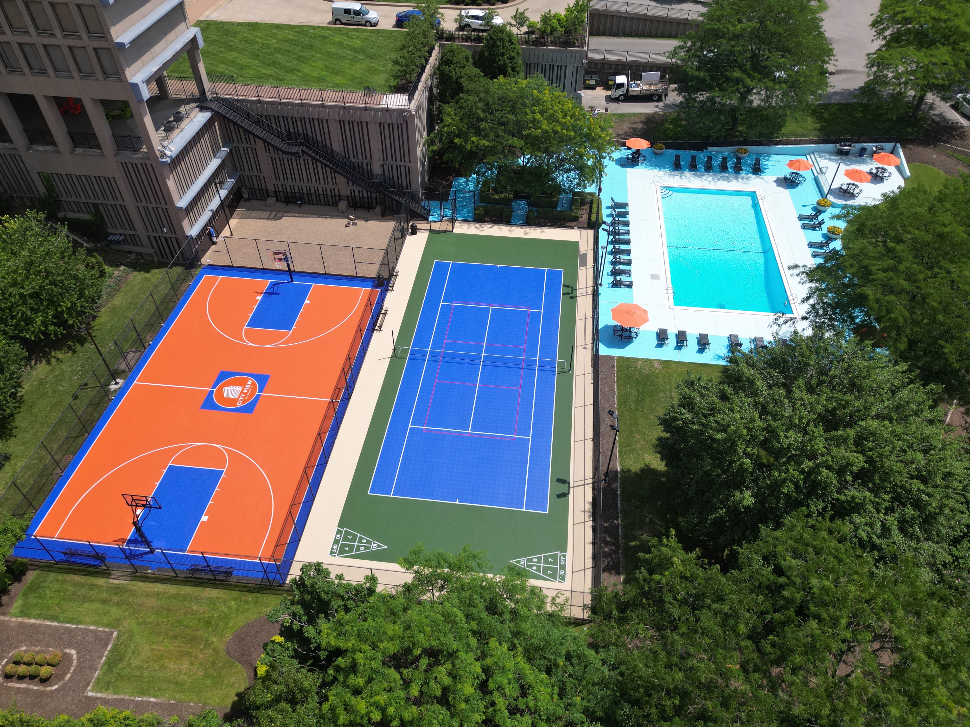 City View sports courts