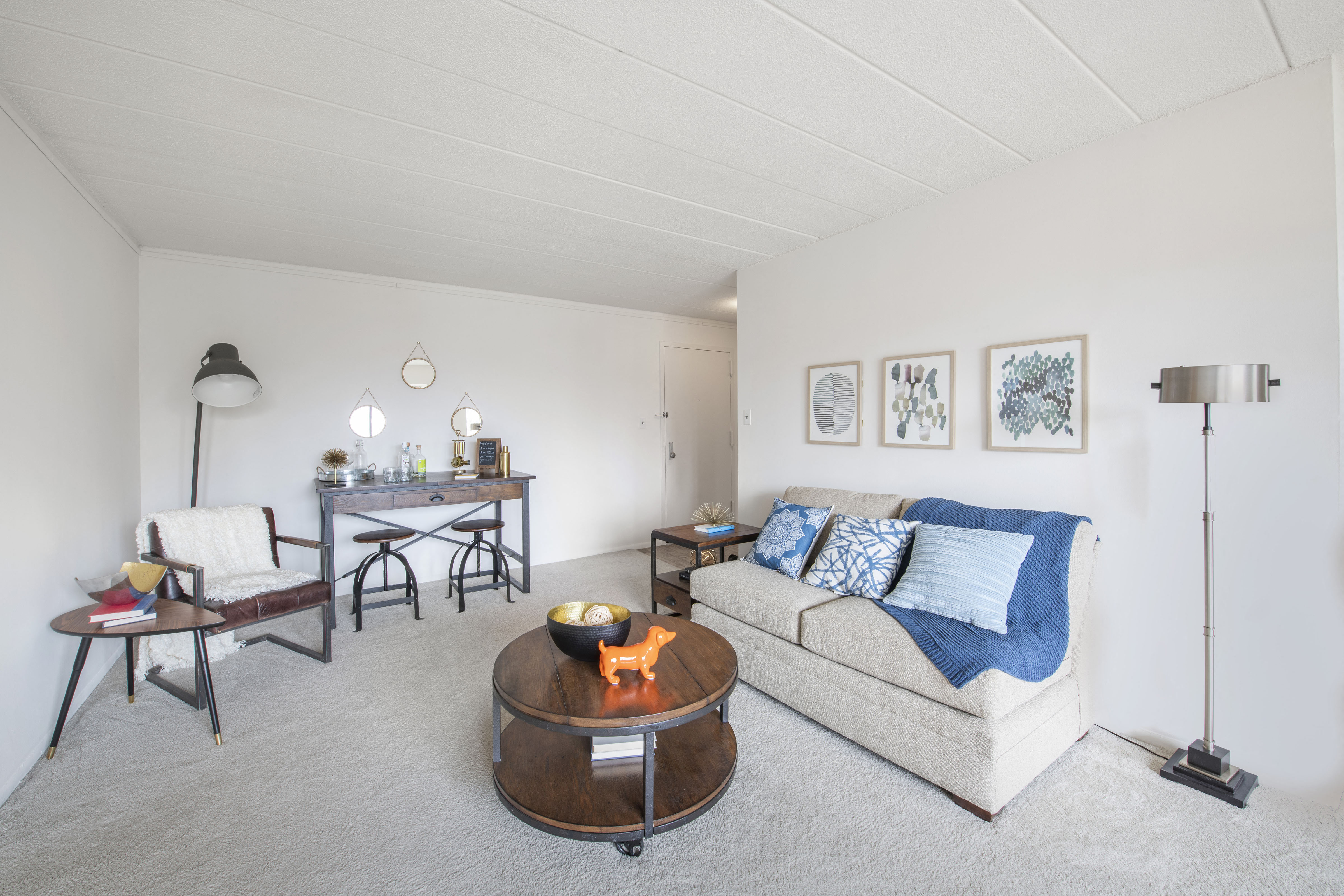 Park View Living Room Corner Wide Shot