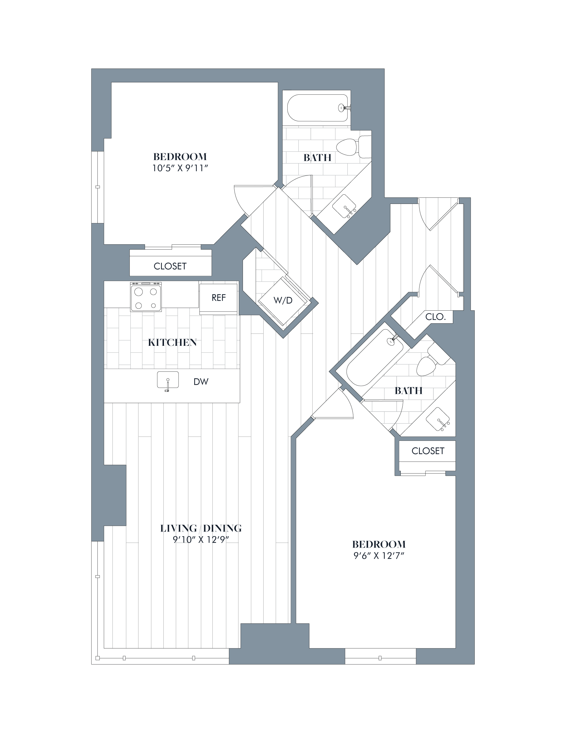floorplan image of apartment G-0222