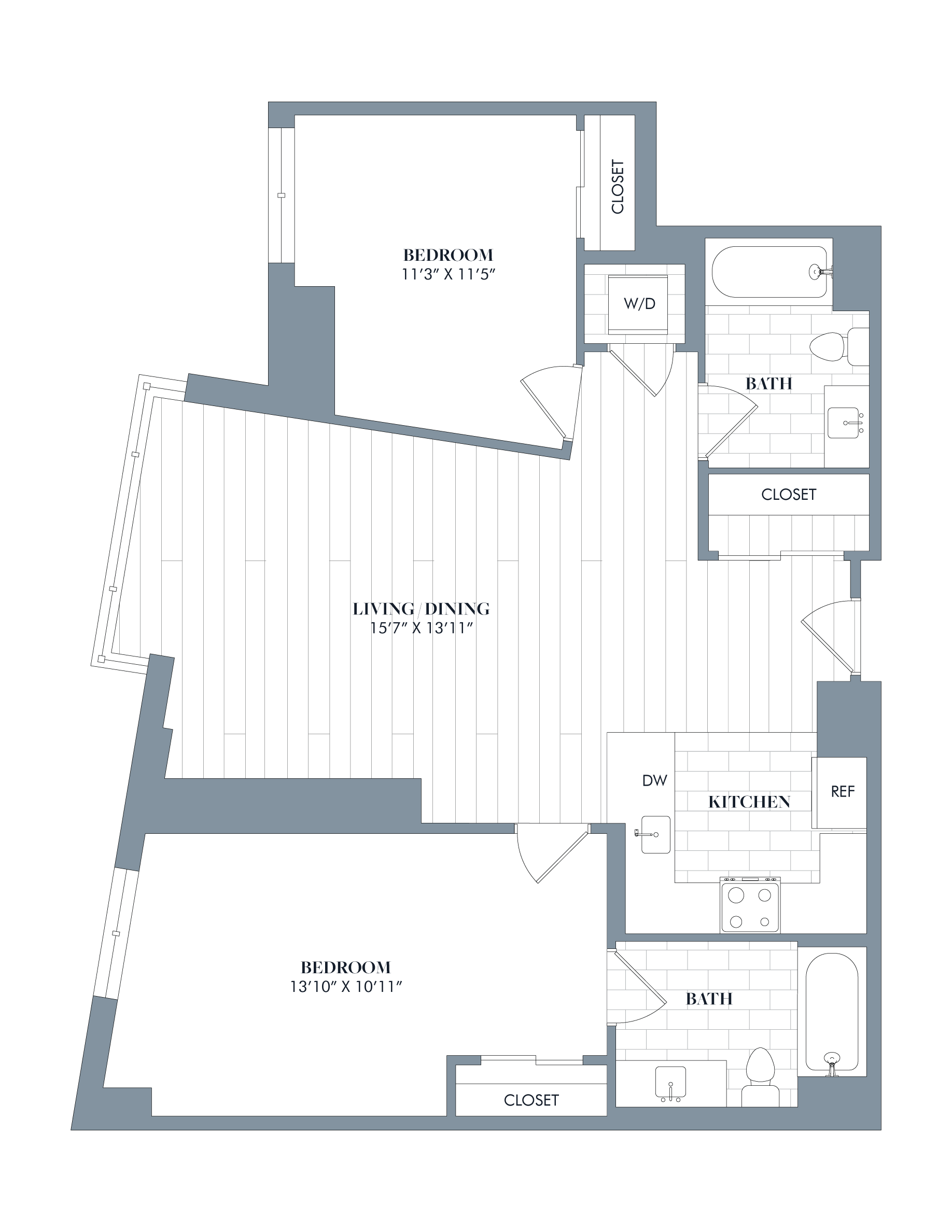 floorplan image of apartment G-0204