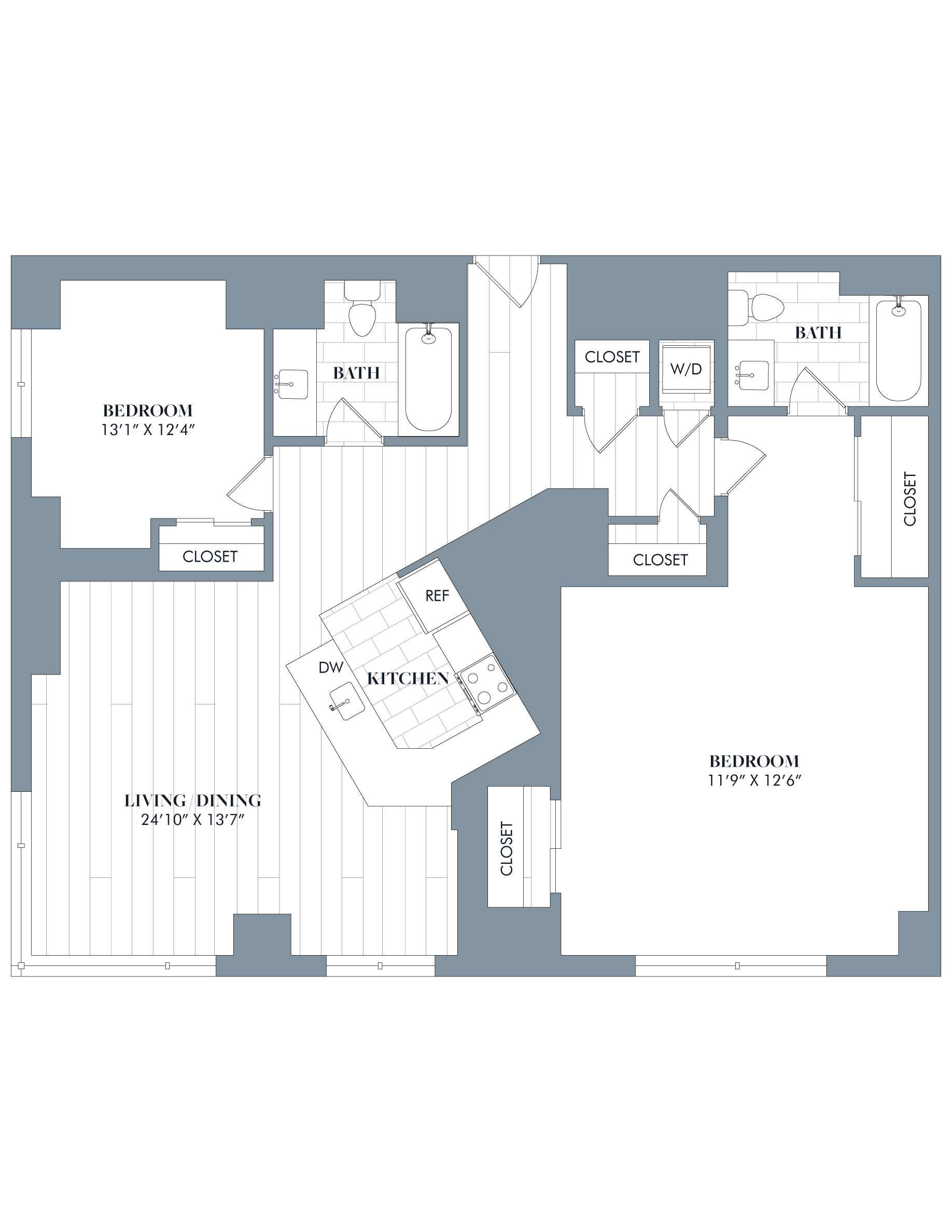 floorplan image of apartment J-0228