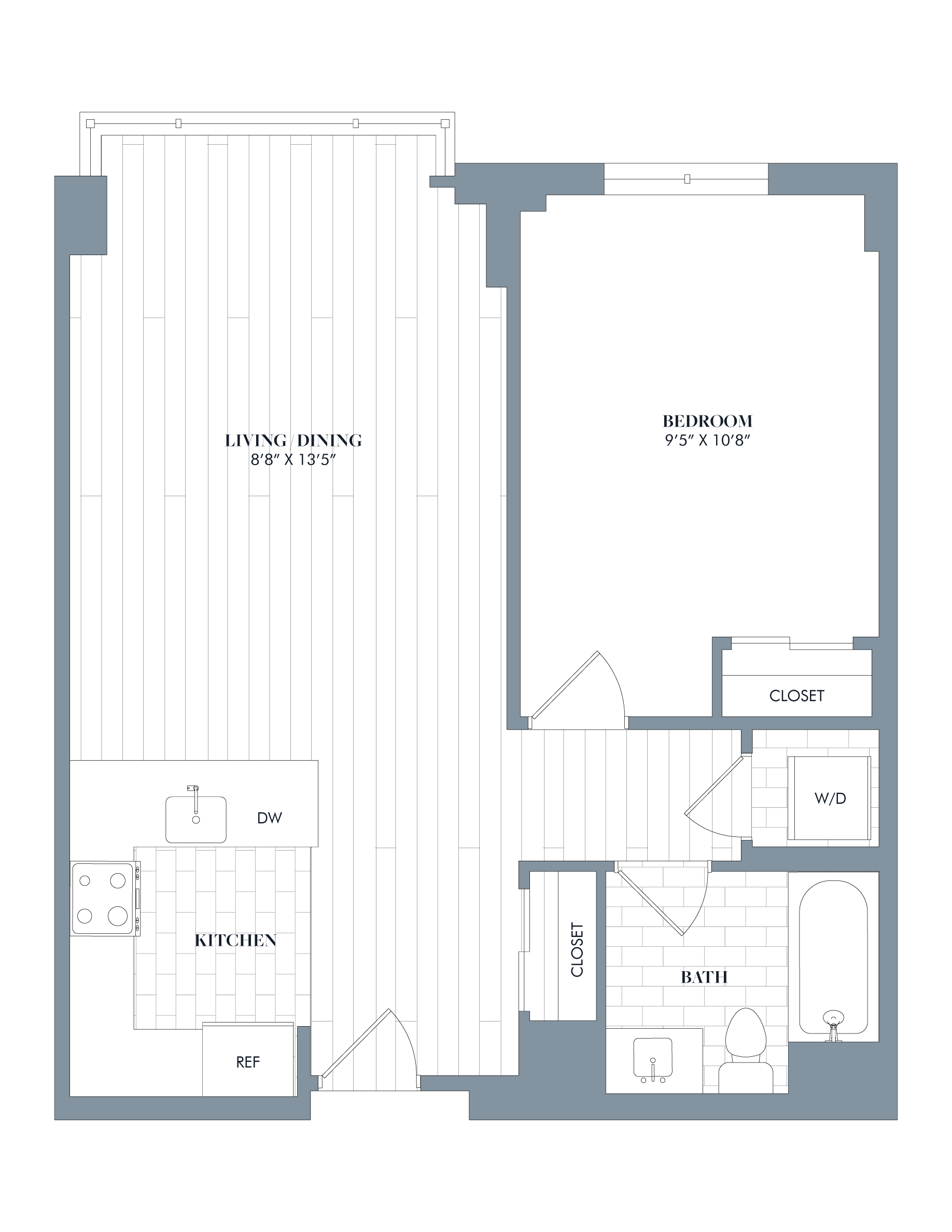 floorplan image of apartment J-0226