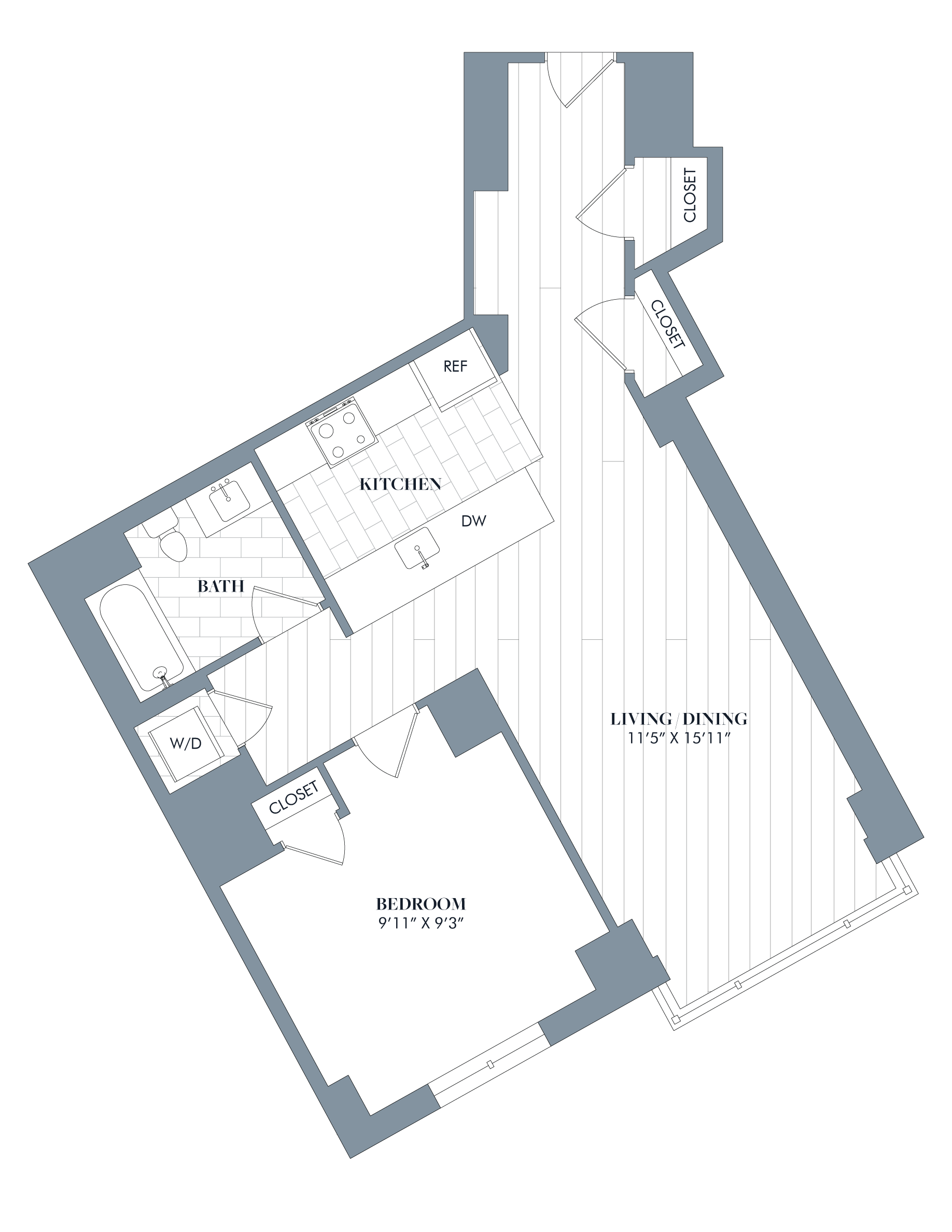 floorplan image of apartment J-1908