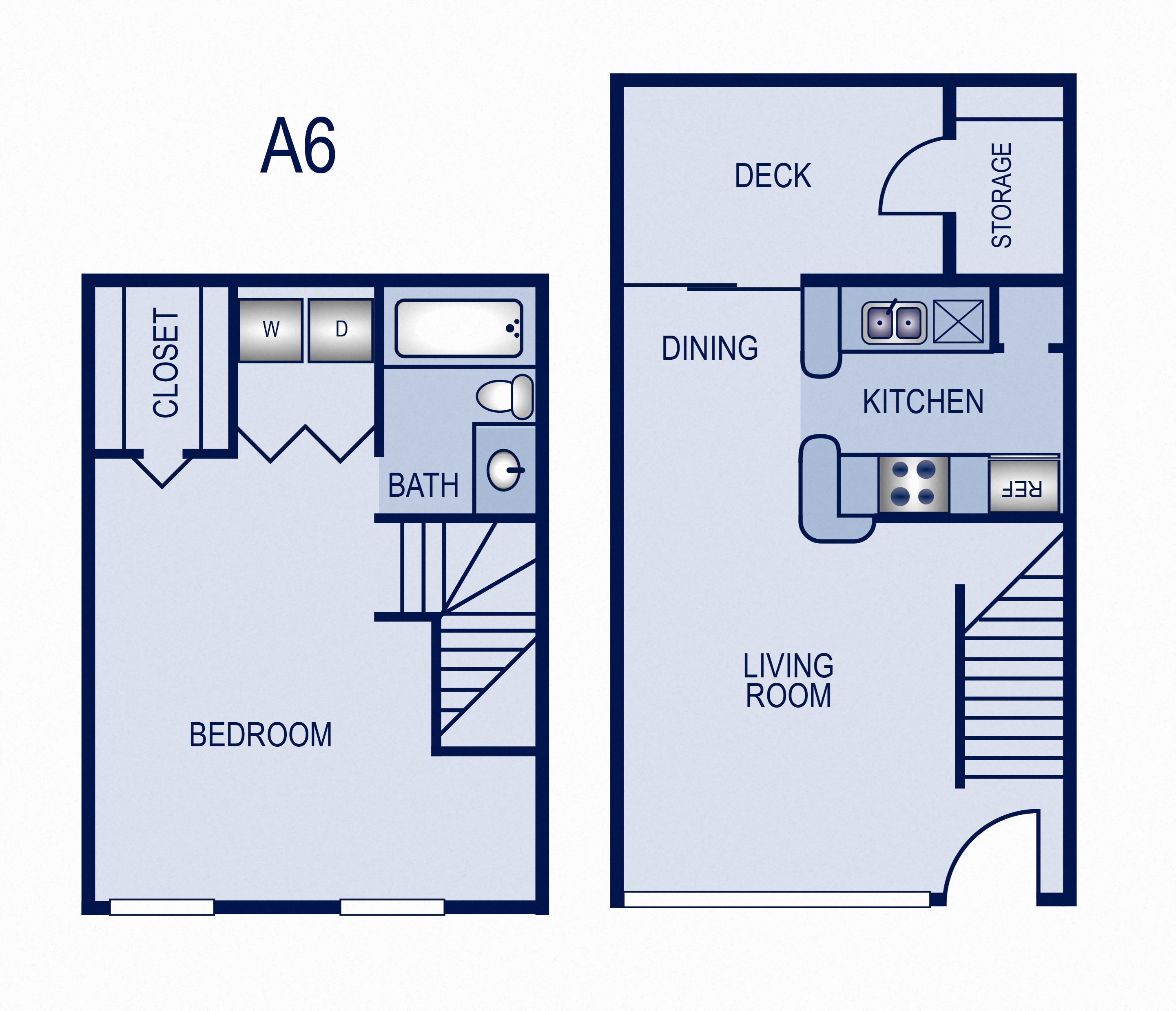 1 Bedroom 1 Bathroom F Floor Plan 1 Bedroom 1 Bathroom F Floor Plan at Villas at Tenison Park, Texas