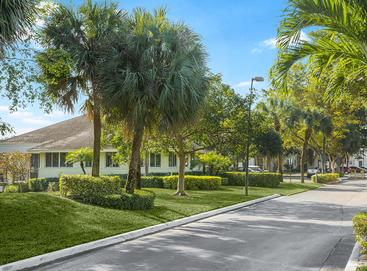 Blue Isle apartments leasing center in Coconut Creek, Florida
